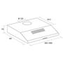 Вытяжка кухонная Borgio BGH(TR) 60 White - 5