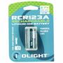Аккумулятор Olight RCR123 (16340) Li-Ion 650 mAh (ORB2-163P06) - 2