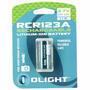 Аккумулятор Olight RCR123 (16340) Li-Ion 650 mAh (ORB2-163P06) - 2