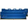Модуль памяти для компьютера DDR4 32GB (2x16GB) 3000 MHz Blue Kudos eXceleram (EKBLUE4323021AD) - 2