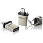 USB флеш накопитель Apacer 32GB AH175 USB 2.0 OTG (AP32GAH175B-1) - 2
