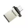 USB флеш накопитель Apacer 32GB AH175 USB 2.0 OTG (AP32GAH175B-1) - 3