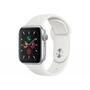 Смарт-часы Apple Watch Series 5 GPS, 40mm Silver Aluminium Case with White Sp (MWV62UL/A) - 1