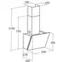 Вытяжка кухонная Cata AVLAKI 600 XGBK - 1