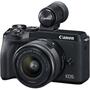 Цифровой фотоаппарат Canon EOS M6 Mark II + 15-45 IS STM + EVF Kit Black (3611C053) - 1