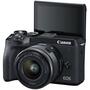 Цифровой фотоаппарат Canon EOS M6 Mark II + 15-45 IS STM + EVF Kit Black (3611C053) - 4
