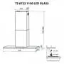 Вытяжка кухонная Minola TS 6722 BL 1100 LED GLASS - 3