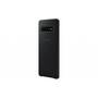 Чехол для моб. телефона Samsung Galaxy S10 (G973) Silicone Cover Black (EF-PG973TBEGRU) - 1