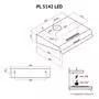 Вытяжка кухонная Perfelli PL 5142 IV LED - 10