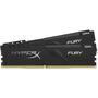Модуль памяти для компьютера DDR4 32GB (2x16GB) 3733 MHz HyperX Fury Black Kingston Fury (ex.HyperX) (HX437C19FB3K2/32) - 3