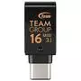 USB флеш накопитель Team 16GB M181 Black USB 3.1/Type-C (TM181316GB01) - 4