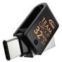 USB флеш накопитель Team 32GB M181 Black USB 3.1/Type-C (TM181332GB01) - 3