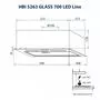 Вытяжка кухонная Minola HBI 5263 WH GLASS 700 LED Line - 8