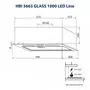 Вытяжка кухонная Minola HBI 5663 WH GLASS 1000 LED Line - 8