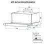 Вытяжка кухонная Minola HTL 6234 WH 700 LED GLASS - 3