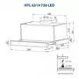 Вытяжка кухонная Minola HTL 6314 BL 750 LED - 3