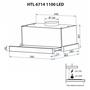 Вытяжка кухонная Minola HTL 6714 BL 1100 LED - 9