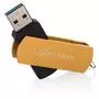 USB флеш накопитель eXceleram 16GB P2 Series Gold/Black USB 2.0 (EXP2U2GOB16) - 2