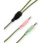 Наушники Vinga HSC058 Gaming Green (HSC058GR) - 5