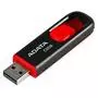 USB флеш накопитель ADATA 16Gb C008 Black/Red USB 2.0 (AC008-16G-RKD) - 1