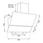 Вытяжка кухонная Interline ARNO WH 60 SC - 1
