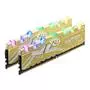 Модуль памяти для компьютера DDR4 16GB (2x8GB) 2666 MHz Panther Rage RGB Silver-Golden Apacer (EK.16G2V.GQMK2) - 1