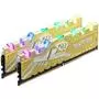 Модуль памяти для компьютера DDR4 16GB (2x8GB) 3000 MHz Panther Rage RGB Silver-Golden Apacer (EK.16G2Z.GJMK2) - 1