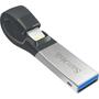 USB флеш накопитель SanDisk 128GB iXpand USB 3.0/Lightning (SDIX30C-128G-GN6NE) - 3