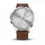Смарт-часы Garmin Vivomove HR Premium Silver Stainless Steel Case with Dark Br (010-01850-AD) - 2