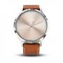 Смарт-часы Garmin Vivomove HR Premium Silver with Tan Italian Leather Band (010-01850-AA) - 2