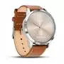 Смарт-часы Garmin Vivomove HR Premium Silver with Tan Italian Leather Band (010-01850-AA) - 3