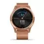 Смарт-часы Garmin Vivomove Luxe 18K Rose Gold PVD Stainless Steel Case with Ro (010-02241-24/04) - 3
