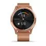 Смарт-часы Garmin Vivomove Luxe 18K Rose Gold PVD Stainless Steel Case with Ro (010-02241-24/04) - 6