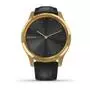 Смарт-часы Garmin Vivomove Luxe 24K Gold PVD Stainless Steel Case with Black E (010-02241-22/02) - 1