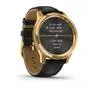 Смарт-часы Garmin Vivomove Luxe 24K Gold PVD Stainless Steel Case with Black E (010-02241-22/02) - 2