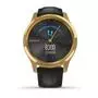 Смарт-часы Garmin Vivomove Luxe 24K Gold PVD Stainless Steel Case with Black E (010-02241-22/02) - 3