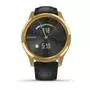 Смарт-часы Garmin Vivomove Luxe 24K Gold PVD Stainless Steel Case with Black E (010-02241-22/02) - 6
