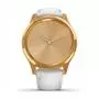 Смарт-часы Garmin Vivomove Luxe 24K Gold PVD Stainless Steel Case with White I (010-02241-08) - 3
