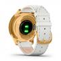 Смарт-часы Garmin Vivomove Luxe 24K Gold PVD Stainless Steel Case with White I (010-02241-08) - 4
