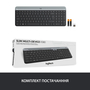 Клавиатура Logitech K580 Slim Multi-Device Wireless Graphite (920-009275) - 8