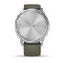 Смарт-часы Garmin Vivomove Style Silver Aluminum Case with Moss Silicone Band (010-02240-21/01) - 1