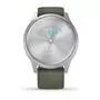 Смарт-часы Garmin Vivomove Style Silver Aluminum Case with Moss Silicone Band (010-02240-21/01) - 3