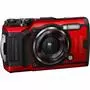 Цифровой фотоаппарат Olympus TG-6 Red (Waterproof - 15m; GPS; 4K; Wi-Fi) (V104210RE000) - 1