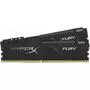 Модуль памяти для компьютера DDR4 64GB (2x32GB) 2666 MHz HyperX Fury Black Kingston Fury (ex.HyperX) (HX426C16FB3K2/64) - 1