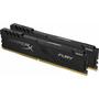 Модуль памяти для компьютера DDR4 64GB (2x32GB) 2666 MHz HyperX Fury Black Kingston Fury (ex.HyperX) (HX426C16FB3K2/64) - 2