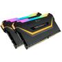 Модуль памяти для компьютера DDR4 16GB (2x8GB) 3000 MHz Vengeance RGB Pro Black Corsair (CMW16GX4M2C3000C15-TUF) - 3