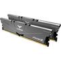 Модуль памяти для компьютера DDR4 8GB (2x8GB) 2666 MHz T-Force Vulcan Z Gray Team (TLZGD48G2666HC18HDC01) - 2