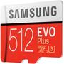 Карта памяти Samsung 512GB microSDXC class 10 UHS-I U3 Evo Plus (MB-MC512GA/RU) - 2