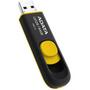 USB флеш накопитель ADATA 64GB UV128 Black-Yellow USB 3.0 (AUV128-64G-RBY) - 3