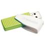 USB флеш накопитель Verbatim 32GB STORE'N'GO SWIVEL GREEN USB 2.0 (49815) - 3
